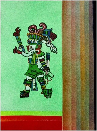 Arte precolombiana - mista su cartoncino