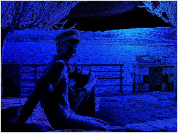 Blunotte al lago - Grafica