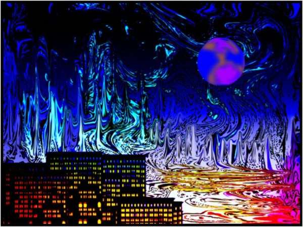 Noche en el tiempo - Grafica