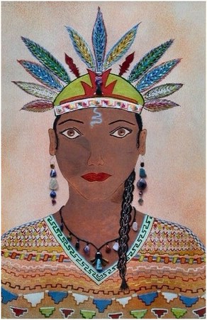 Princesa Donaji Mex. - mista con pietre naturali