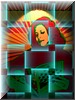 Mujer leiendo - Grafica